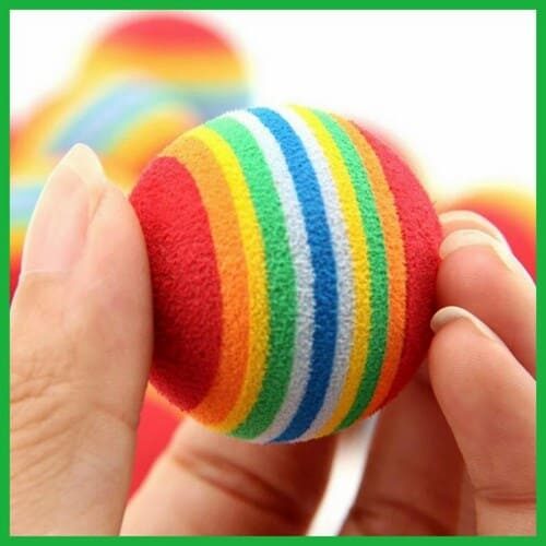 Bola golf sponge busa eva foam latihan indoor