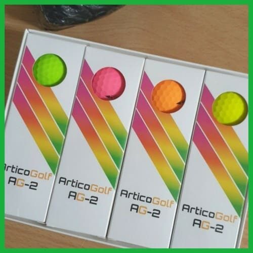 Bola Golf Warna / Golf Ball Color Distance ARTICOGOLF AG2 isi 3 Bola