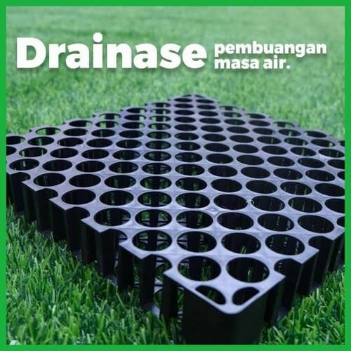 Drainage cell resapan air rumput sintetis