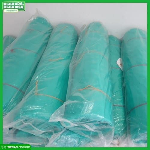 Jaring kasa hijau / insect net / jaring pengaman proyek rol 2x50 m