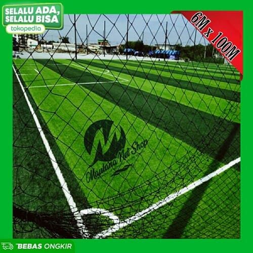 Jaring lapangan voly futsal basket 4x100 m