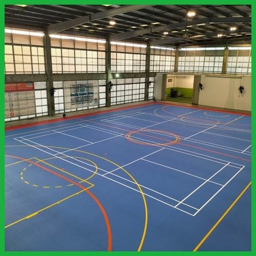 Vinyl Sport Floor, Lantai Vinyl Lapangan Futsal, Basket, Badminton